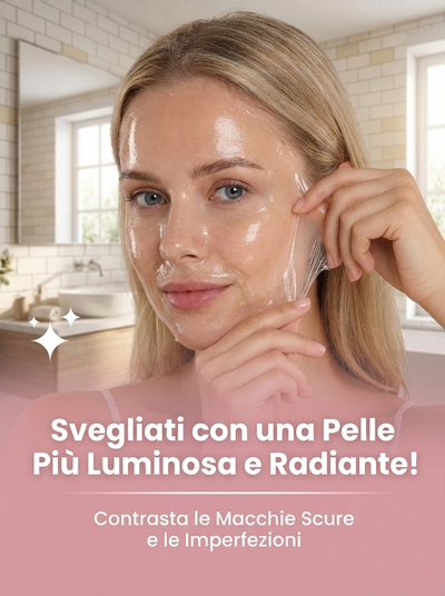 Maschera Viso Notturna Collagene - Idratazione & Effetto Rimpolpante